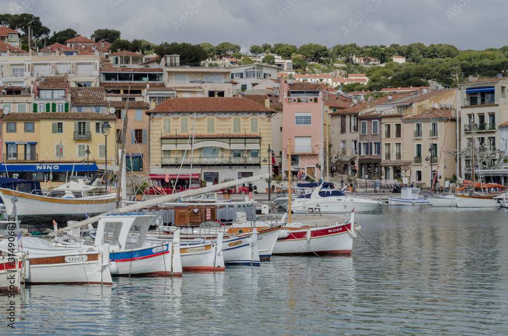 Cloudy day at CASSIS South of France