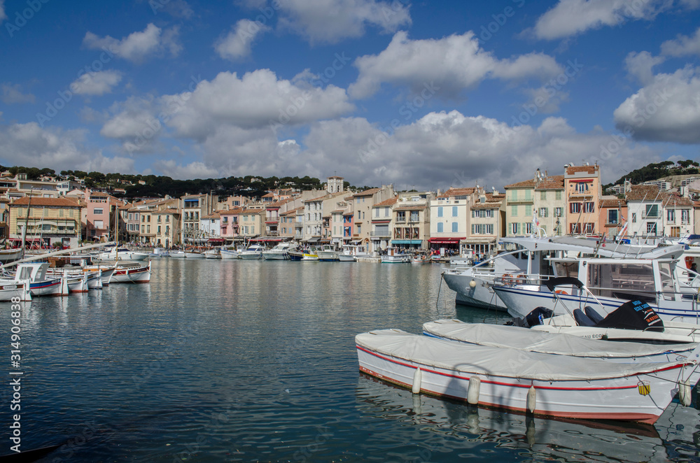 Beautiful Cassis Harbour South of France