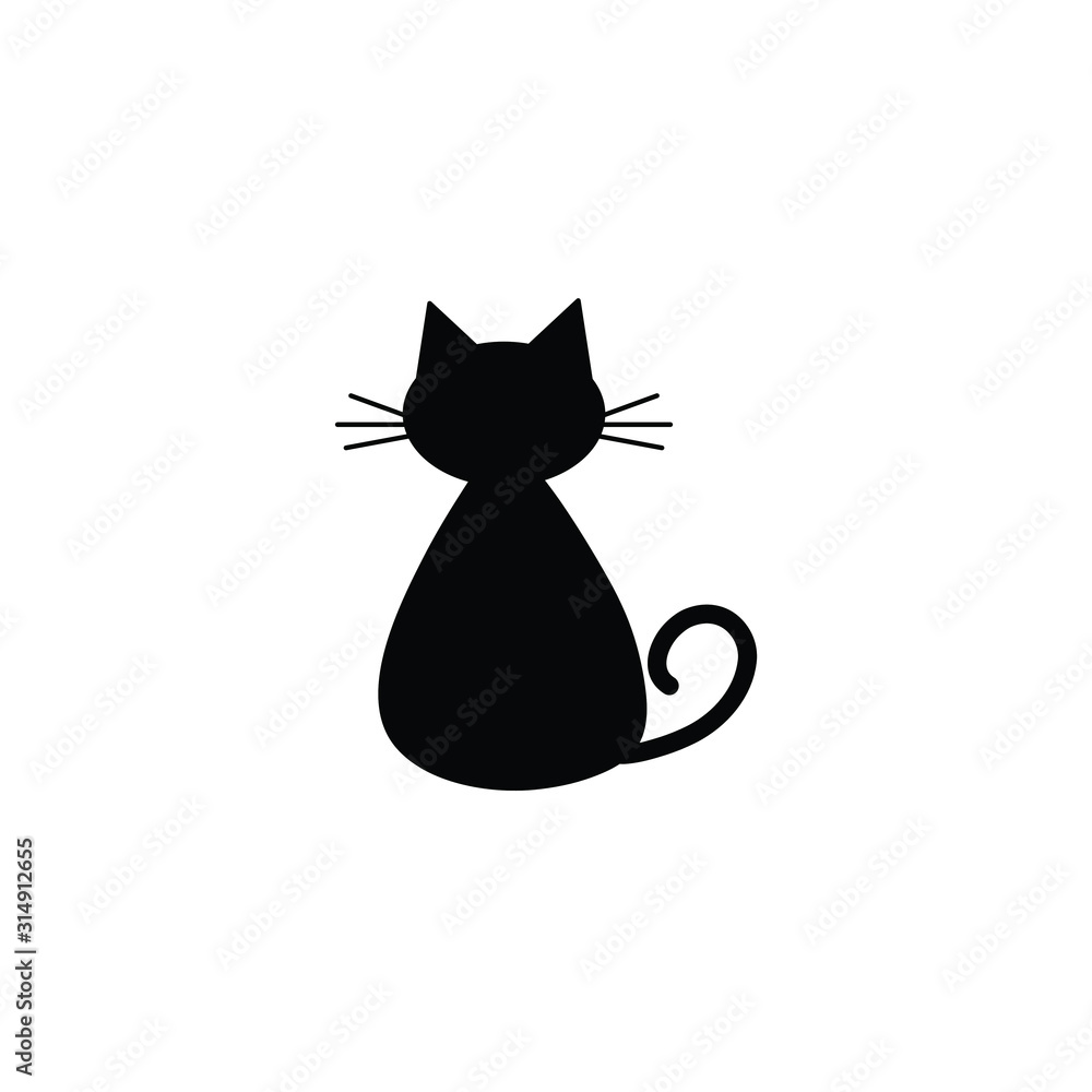 Cat icon images on