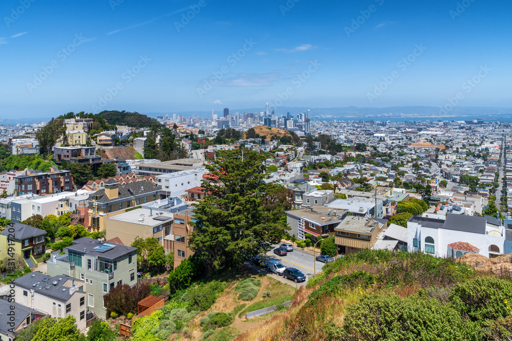 San Francisco cityscape and skyline San Francisco cityscape and skyline