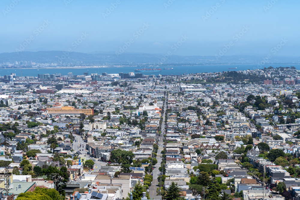 Fototapeta premium San Francisco cityscape and skyline