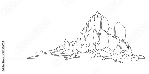 nature australia landscape stones rocks