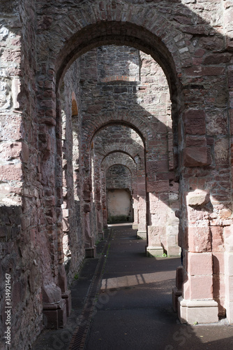 Cloister Frauenalb in Germany in the Albtal