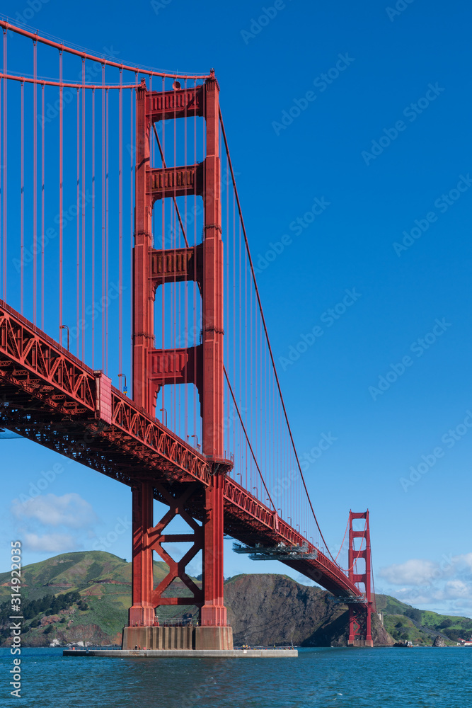 Naklejka premium Golden Gate Bridge in San Francisco