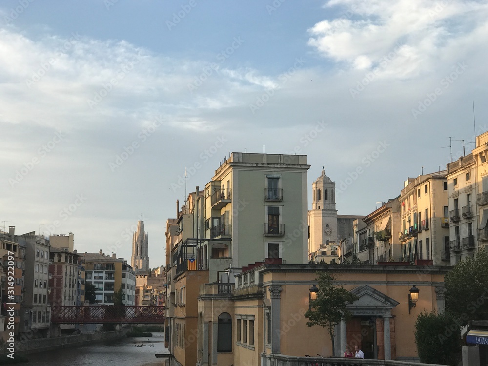 Girona city Spain Catalania