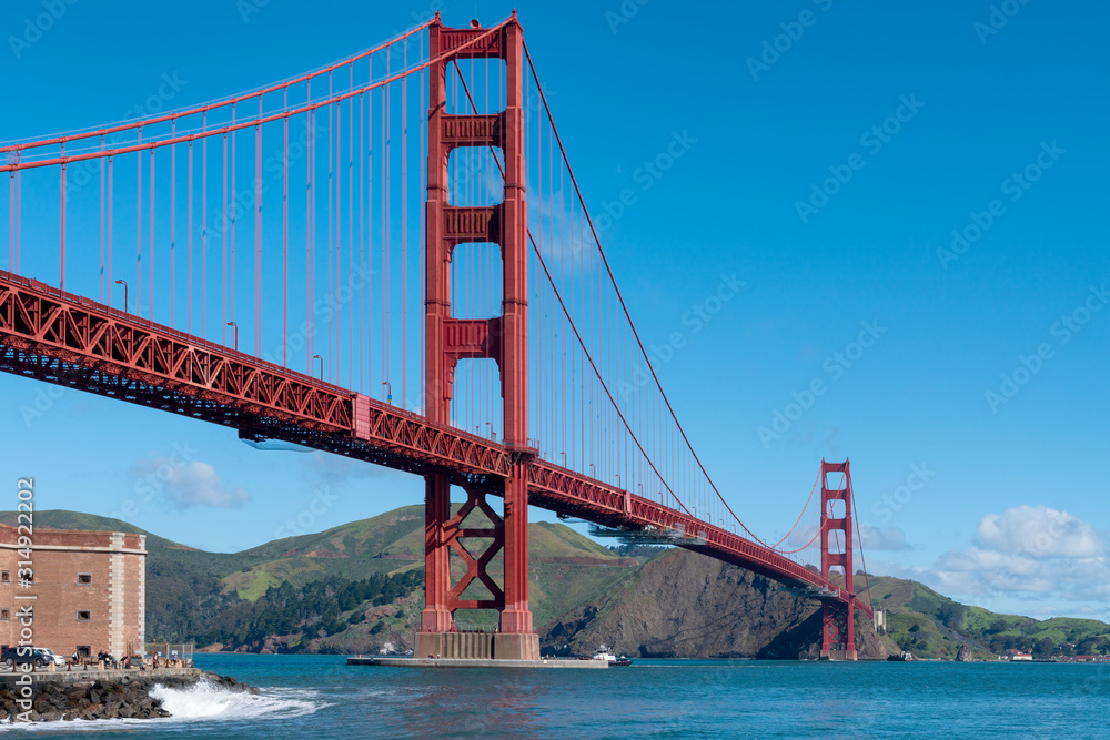 Golden Gate Bridge in San Francisco Golden Gate Bridge in San Francisco