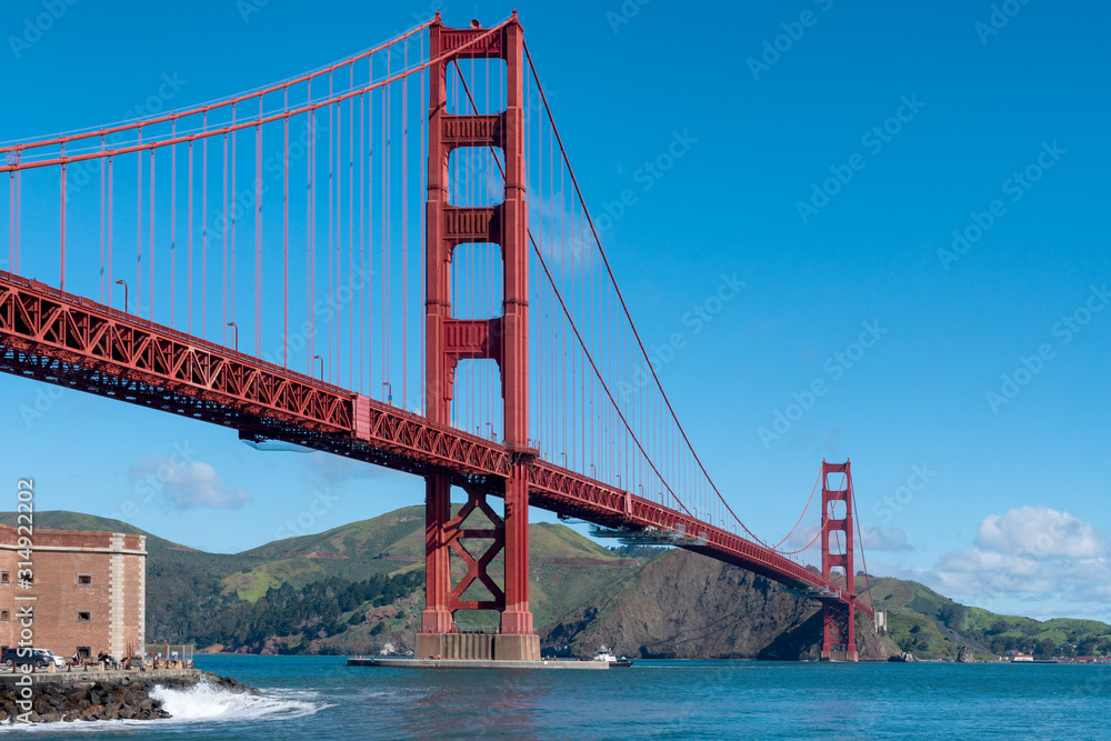 Golden Gate Bridge in San Francisco