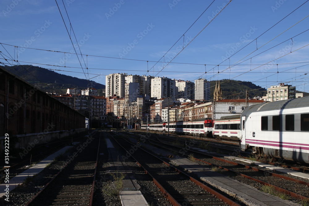 Train station in Bilbao