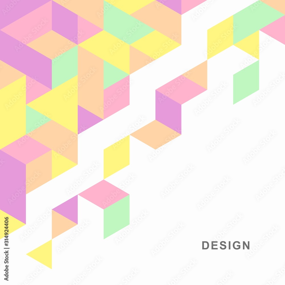 Abstract geometric technological background. Vector creative design. Abstract geometric technological background. Vector creative design.