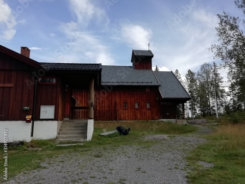 Landhaus Norwegen Hütte