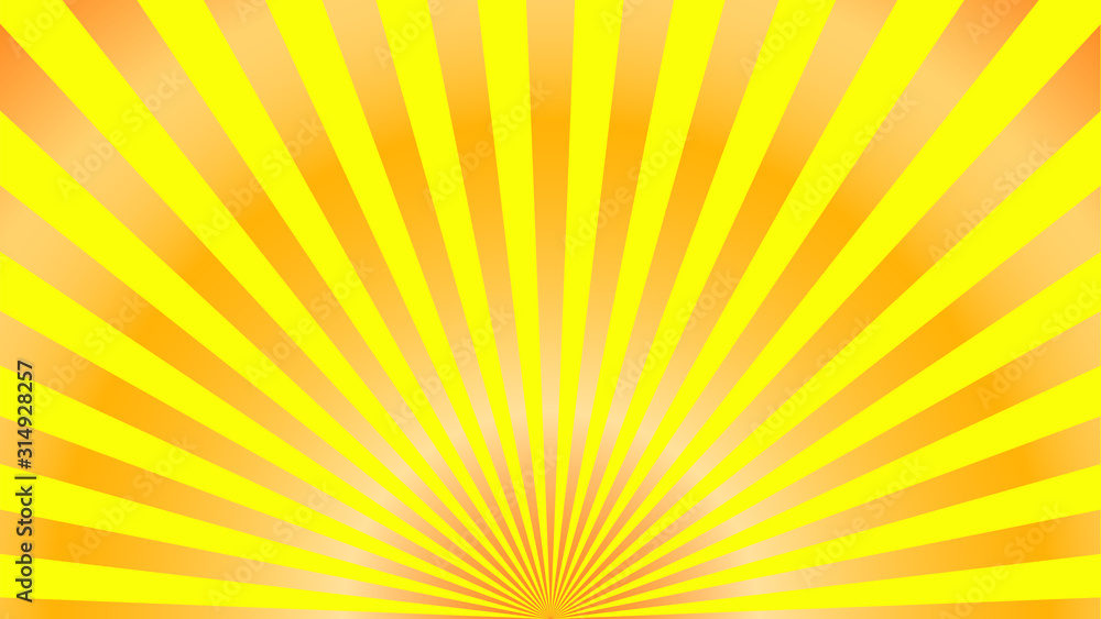 Sun rays background. Orange yellow radiate sun beam burst effect. Sunbeam light flash boom. Starburst poster. Sunlight star, sunrise glow burst. Solar radiance glare, retro design. Vector illustration Sun rays background. Orange yellow radiate sun beam burst effect. Sunbeam light flash boom. Starburst poster. Sunlight star, sunrise glow burst. Solar radiance glare, retro design. Vector illustration