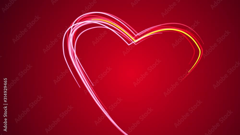 Motion Graphic, an introductory video of a heart shaped Multiple Stroke in the air. Motion Path Motion Graphic, an introductory video of a heart shaped Multiple Stroke in the air. Motion Path