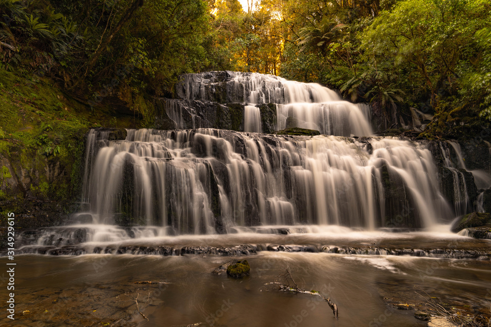 Fototapeta premium Purakanai Falls, New Zealand