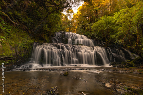 Purakanai Falls  New Zealand