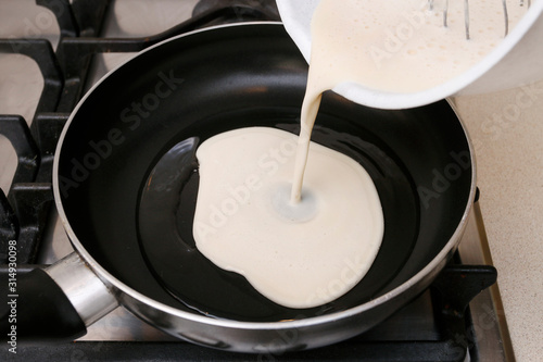Chef at work: How to make a traditional pancakes