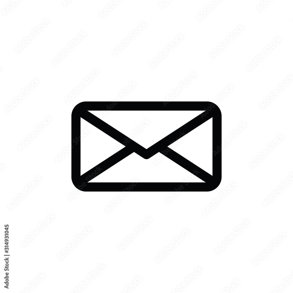 mail icon. The envelope. vector open email icon mail icon. The envelope. vector open email icon