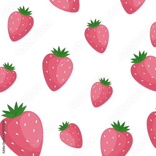 background of delicious strawberries fruits