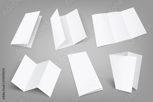 mock-up, tri folded, publication, office, graphic design, corporate, employees, advertise, three, card, trifolded, book, display, map, printing, tri, tri-fold, grey, realistic, folder, 3d, fold, flyer