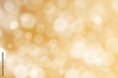 Gold bokeh background
