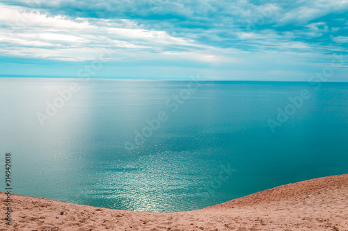 Beautiful day at the Sleeping Bear Dunes National Lakeshore