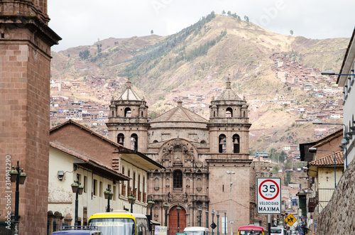 Cusco/Peru, The street leading to a church