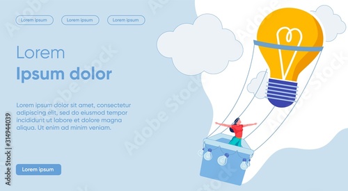 Illustration Getting Specific and Vibrant Idea.