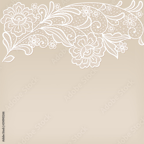 Template frame  design for greeting card