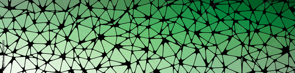 Naklejka premium Abstract Low Polygon gradient Generative Art background illustration