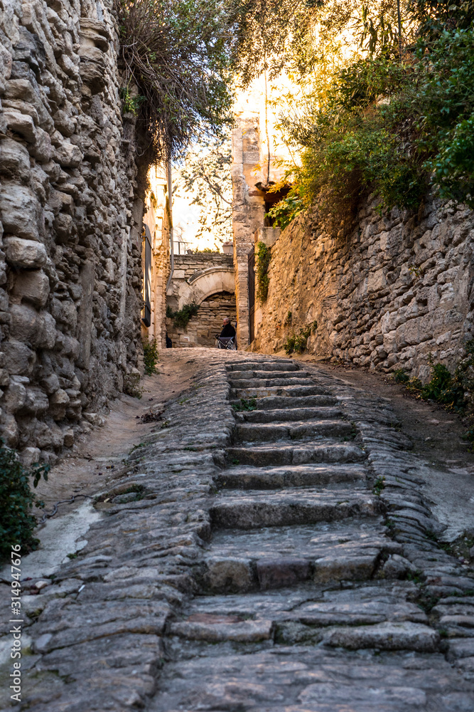 stairs rousillon france 