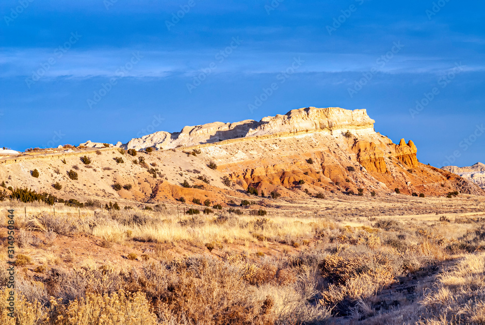 Fototapeta premium Red Rock Cliffs New Mexico