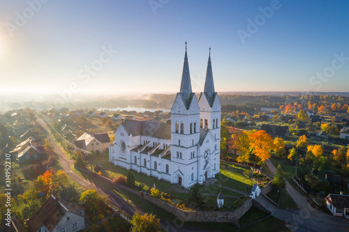 Old catholic church in Belarus