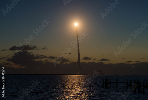 Fotografía Raketenstart Dezember 2019 Kennedy Space Center Cape Canaveral