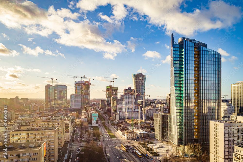 Obraz premium Warszawa