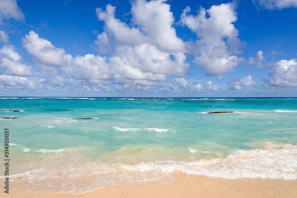 Sunny Beach in Dominican Republic, Punta Cana Sunny Beach in Dominican Republic, Punta Cana