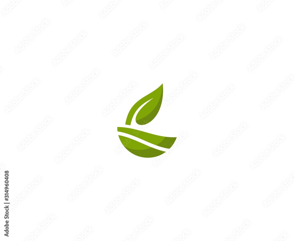 Leaf logo Leaf logo
