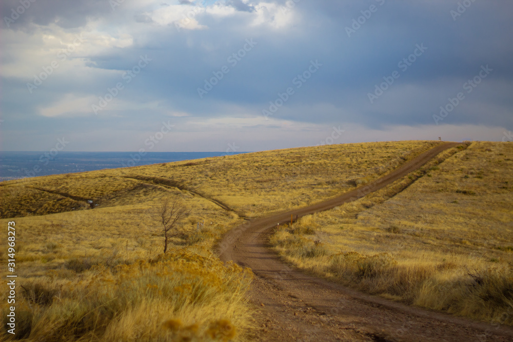 Obraz premium Winding Road to I Don't Know
