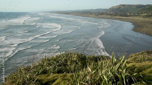 Muriwai Beach, Auckland, New Zealand photo