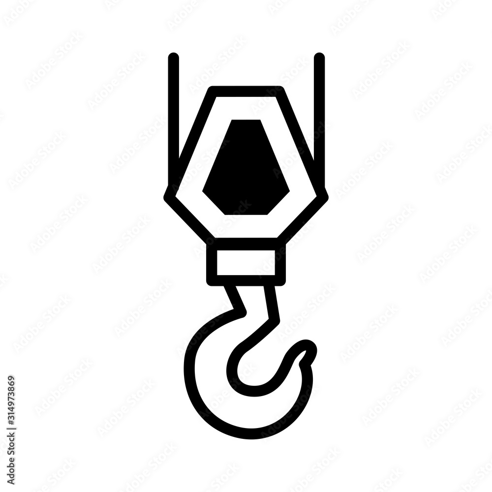 Crane Icon vector trendy design