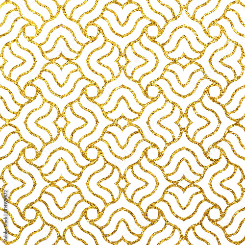 Geometry repeat pattern with texture background © Graphics & textile