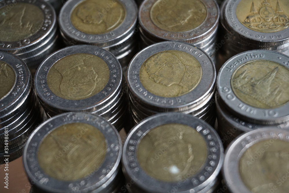 Thai bath coin Thai bath coin