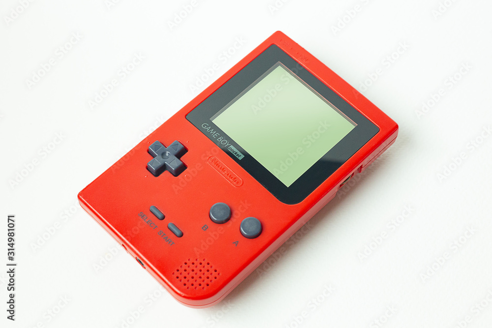 Bangkok Thailand 13 January 2020 nintendo game boy pocket portable console  Stock Photo | Adobe Stock