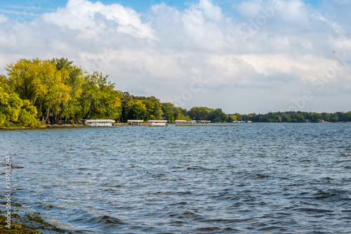 An overlooking landscape view of Alexandria, Minnesota photo