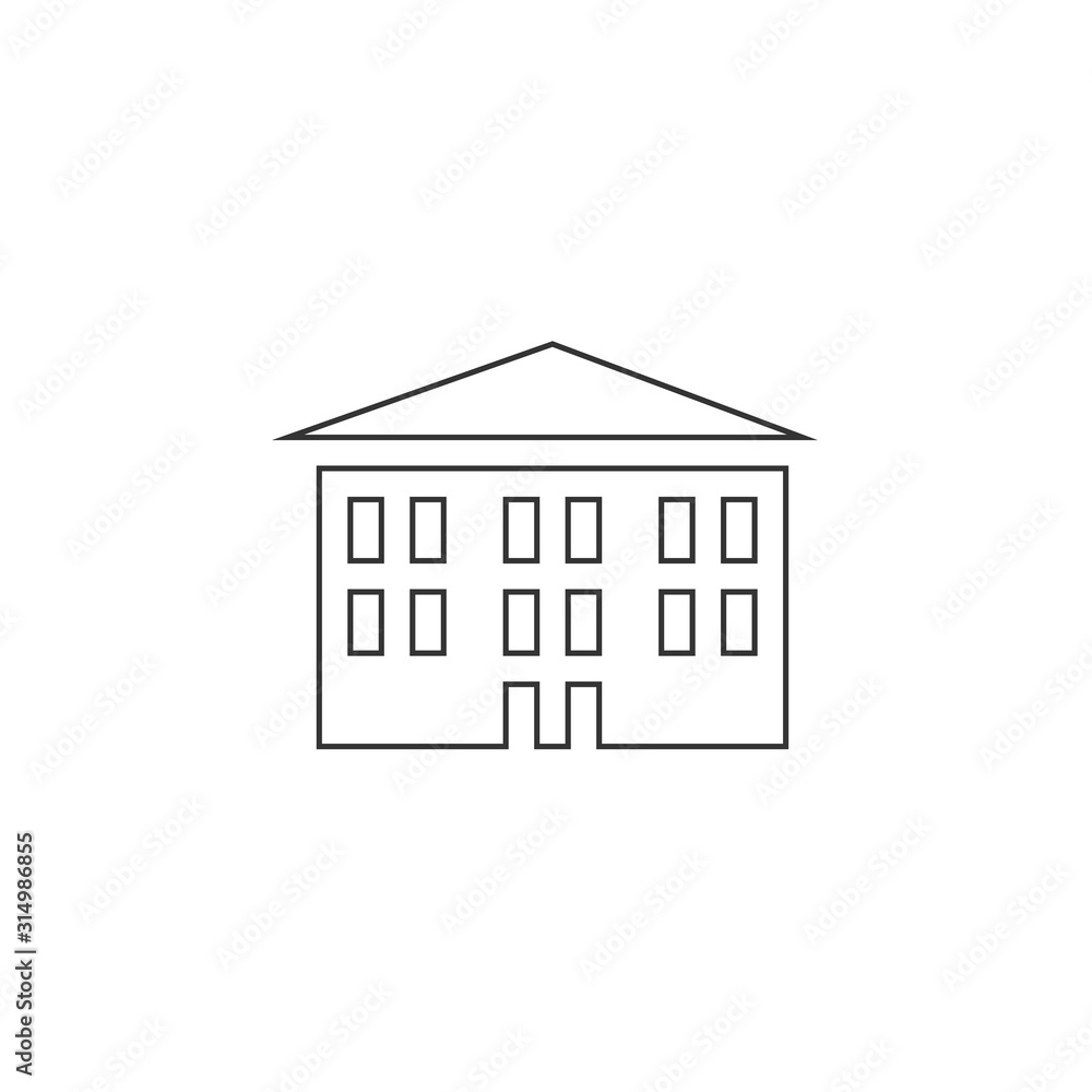 story house icon vector story house icon vector