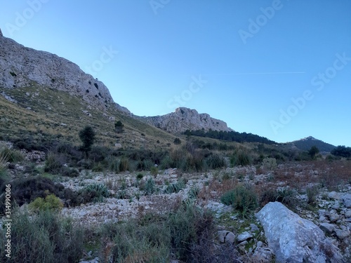 Three mountains view in Mallorca 