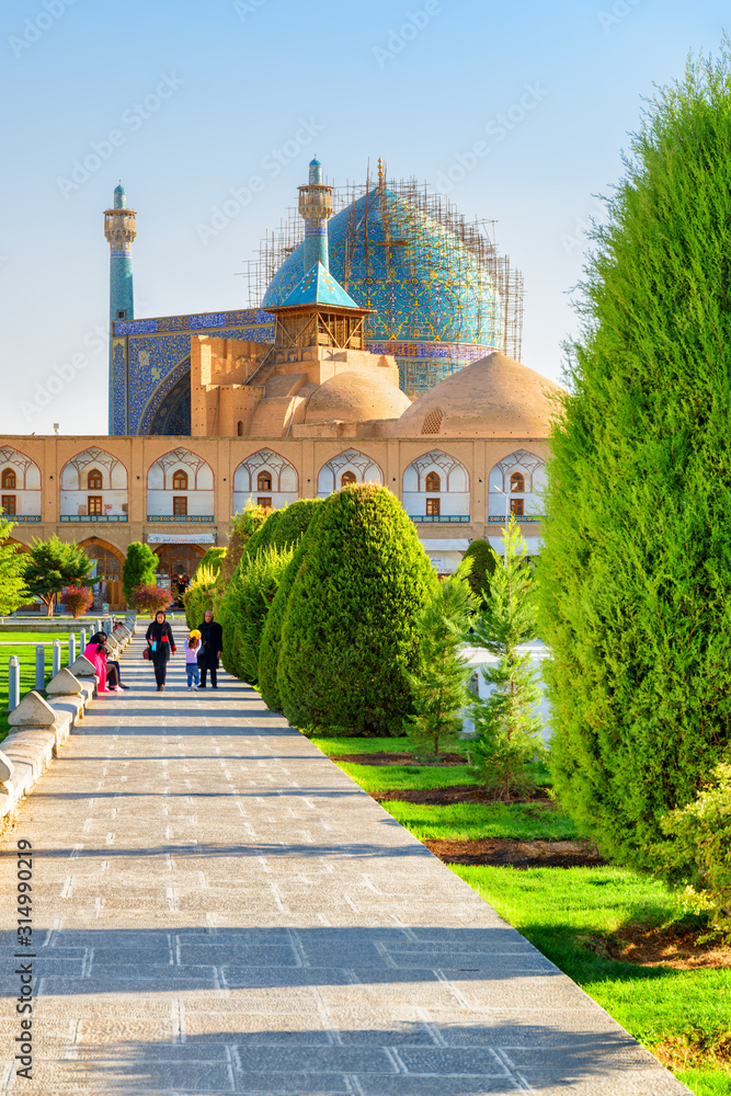 Fototapeta premium Amazing view of the Shah Mosque (Imam Mosque), Isfahan, Iran