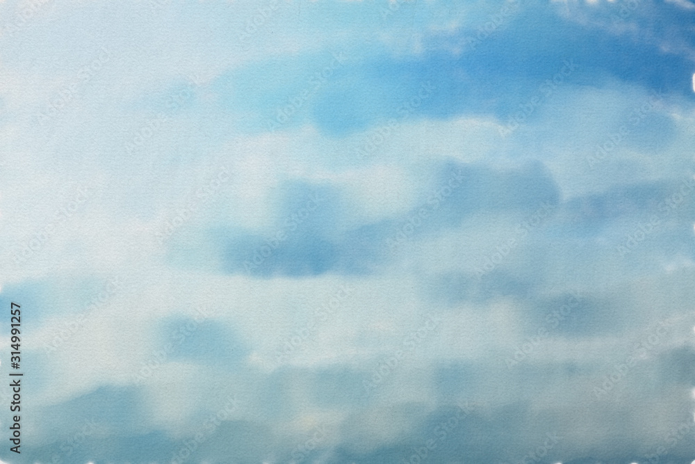 Fototapeta premium akwarela kolorowa ilustracja