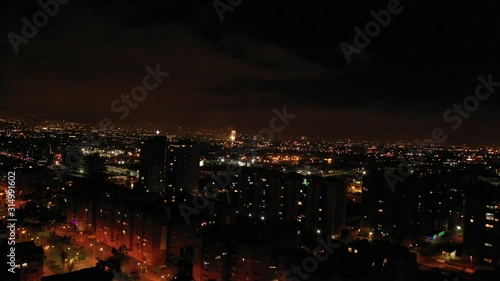 Wallpaper Mural New Year Fireworks over city Torontodigital.ca