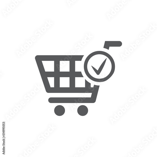 Order icon on white background