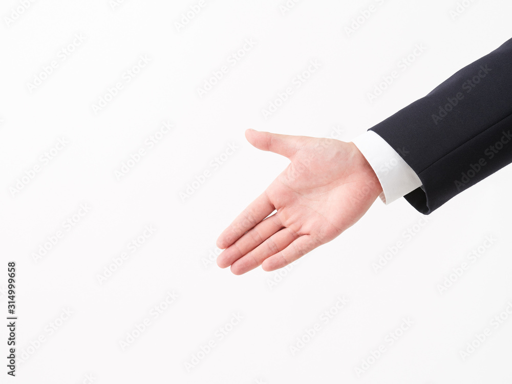 ビジネスイメージ・握手する男性