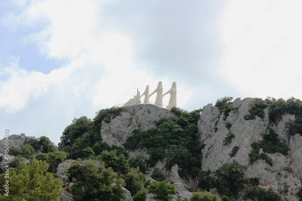 Monument of Zalongo or Zalogo Preveza Greece